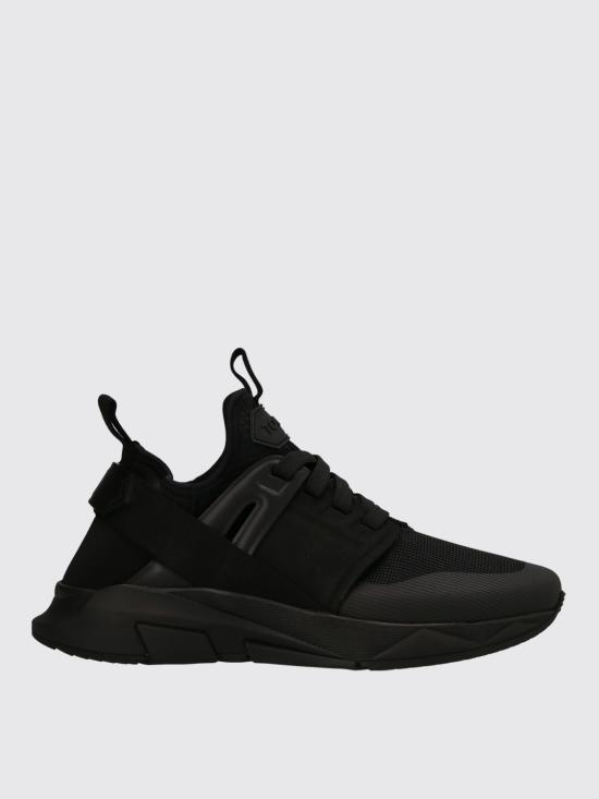 25FW 톰포드 JAGO 자고 네오프렌 스웨이드 스니커즈 J1100TOF001N 3NN01 Black