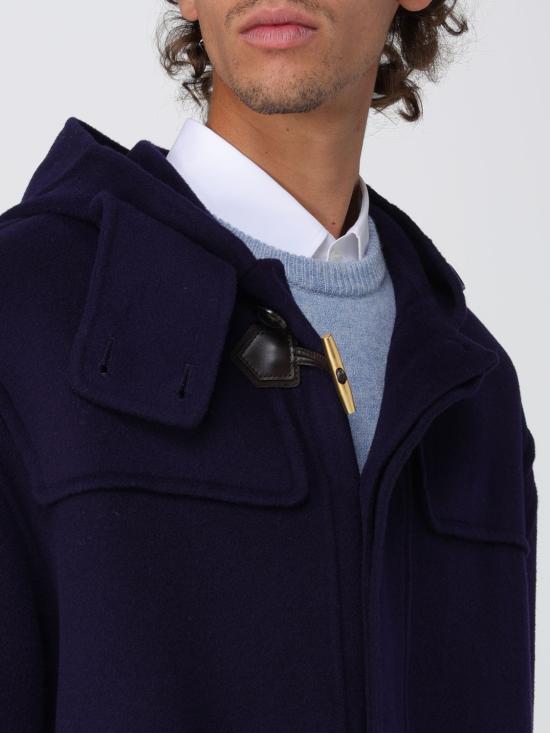 25FW 모스키노 코트 06515211 0342 Blue - MOSCHINO