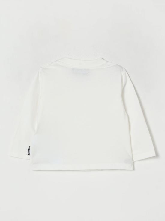 25FW [키즈] 모스키노 티셔츠 MXO00RLAA10 10063 White - MOSCHINO