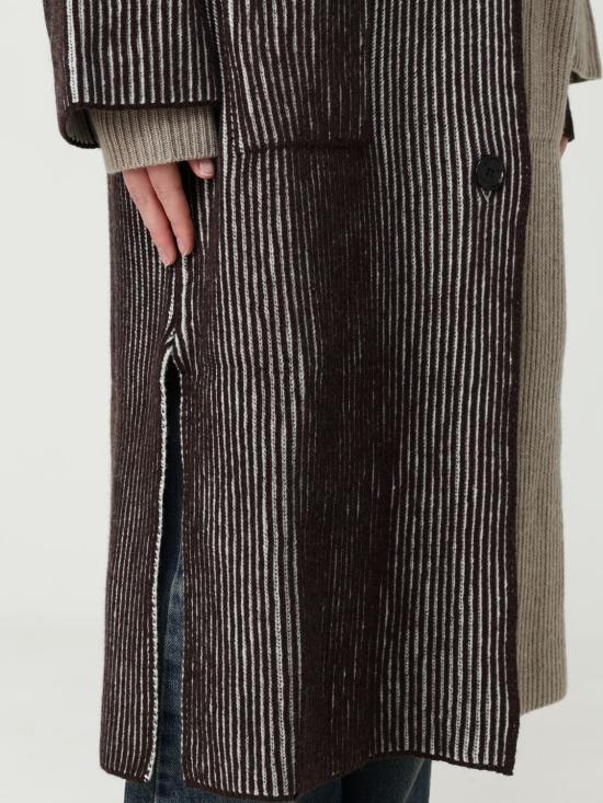 25FW 모스키노 가디건 06818204 1095 Brown - MOSCHINO