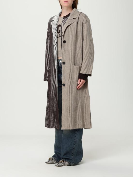 25FW 모스키노 가디건 06818204 1095 Brown - MOSCHINO