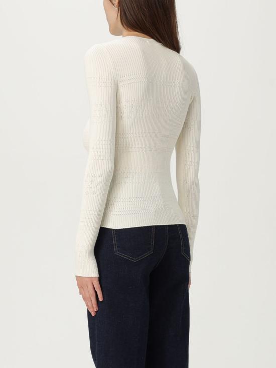 25FW 트윈셋 스웨터 252TP3241 00282 White - TWINSET