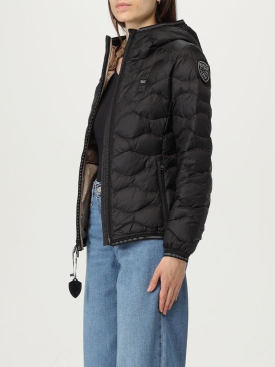 25FW 블라우어 숏패딩 25WBLDC03095006047 999EI Black - BLAUER