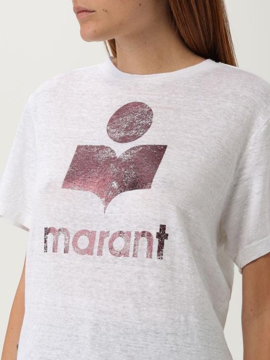 25FW 이자벨마랑에뚜왈 반팔 티셔츠 TS0001FBA1N10E WHPM White - ISABEL MARANT ETOILE