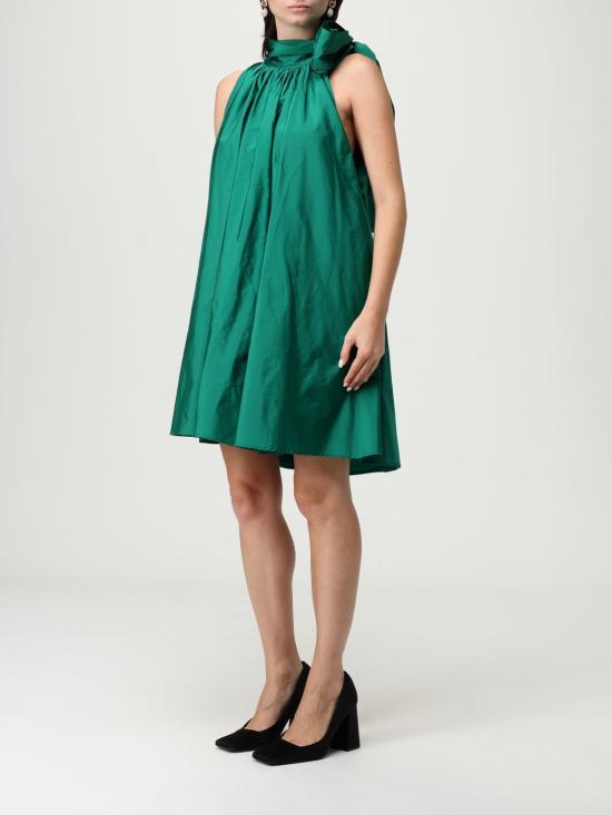 25FW 막스마라 롱 원피스 2521226017600 010 Emerald - MAX MARA