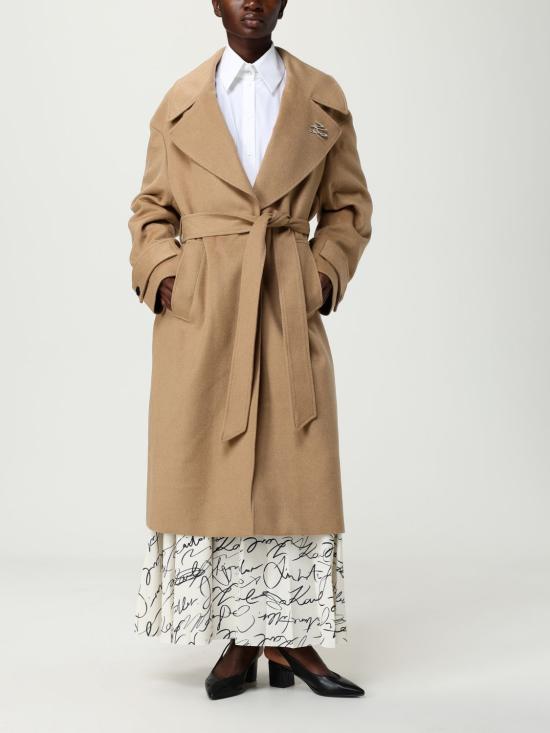 25FW 칼라거펠트 롱 스커트 A3W12016 2CP White - KARL LAGERFELD