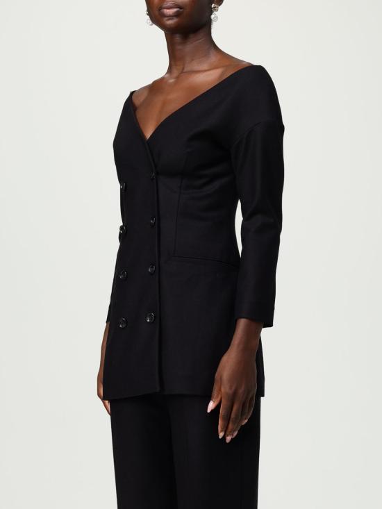 25FW 알베르타 페레티 자켓 05106641 0555 Black - ALBERTA FERRETTI