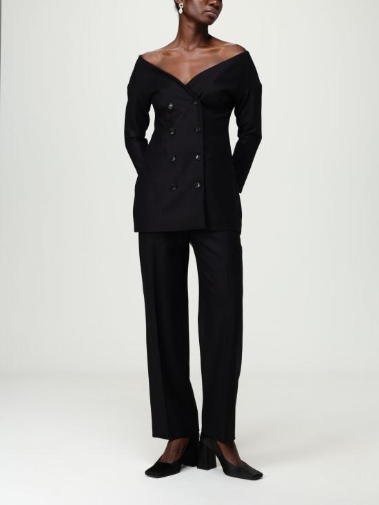 25FW 알베르타 페레티 자켓 05106641 0555 Black - ALBERTA FERRETTI