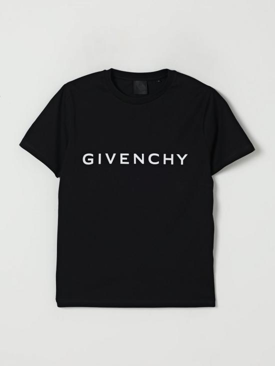 25FW [키즈] 지방시 티셔츠 H30952 09B Black