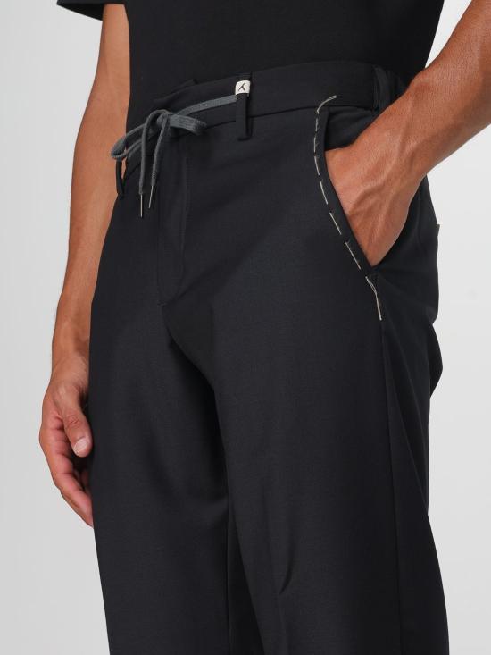 25FW 미쓰 스트레이트 팬츠 25WM12L 106 999 Black - MYTHS