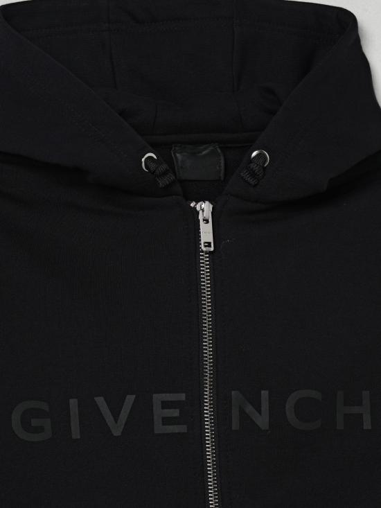 25FW [키즈] 지방시 풀오버 H30939 09B Black - GIVENCHY