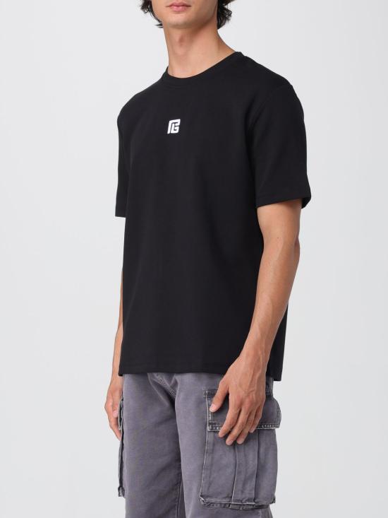 25FW 발망 반팔 티셔츠 FH1EG000BC87 EAB Black - BALMAIN