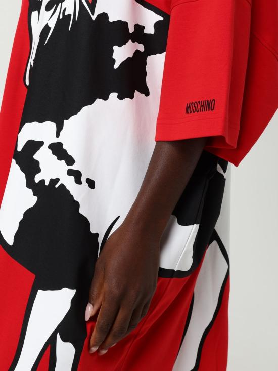 25FW 모스키노 미디 원피스 04080554 1115 Multicolor - MOSCHINO