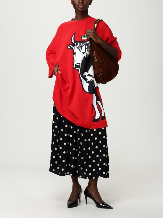 25FW 모스키노 미디 원피스 04080554 1115 Multicolor - MOSCHINO