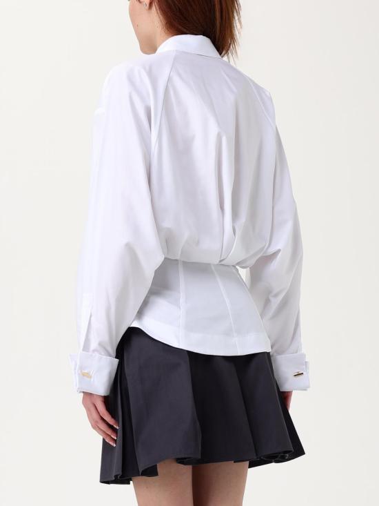 25SS 엘리자베타프랜치 셔츠 CA112 100 White - ELISABETTA FRANCHI