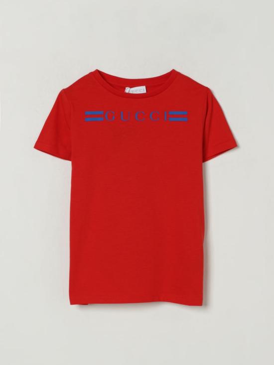 25FW [키즈] 구찌 티셔츠 547559XJHBQ 6178 Red