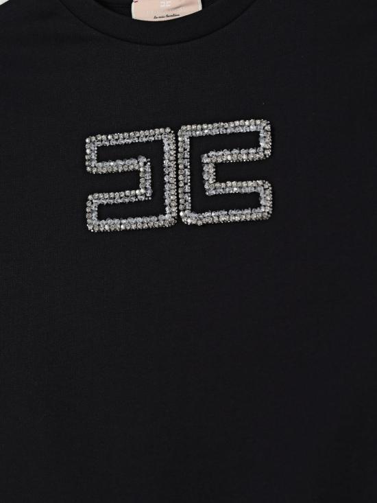 25FW [키즈] 엘리자베타프랜치 풀오버 EFFE151FF002 N075 Black - ELISABETTA FRANCHI