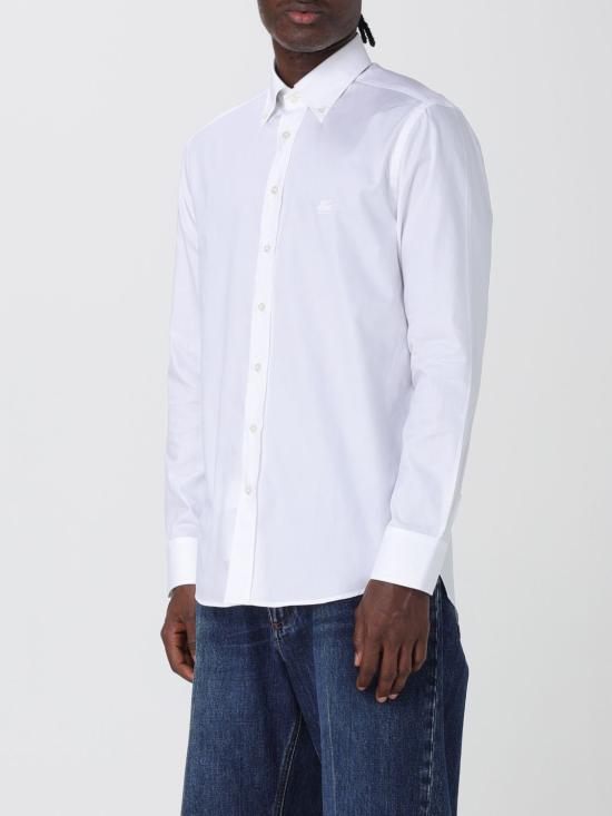 25FW 에트로 긴팔 셔츠 MRIB0004AV605 W0800 White - ETRO