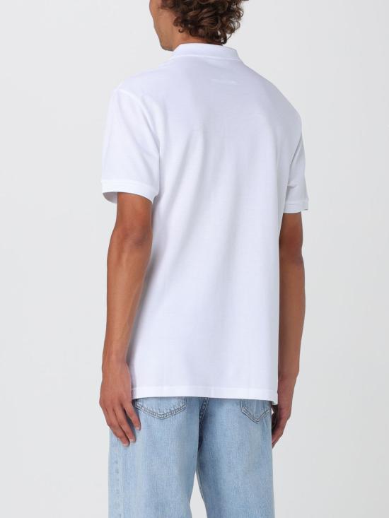 25FW 모스키노 폴로 티셔츠 16162042 0001 White - MOSCHINO