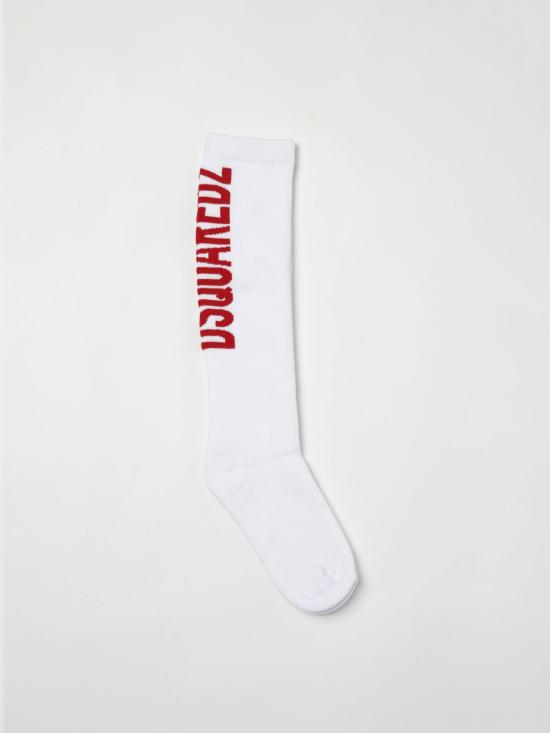 25FW [키즈] 디스퀘어드2 발목 양말 DQ2358D0A7D DQC39 White