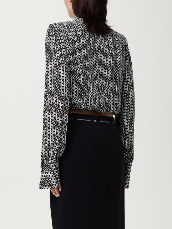 25FW 엘리자베타프랜치 블라우스 CAS02 EF3 Black - ELISABETTA FRANCHI