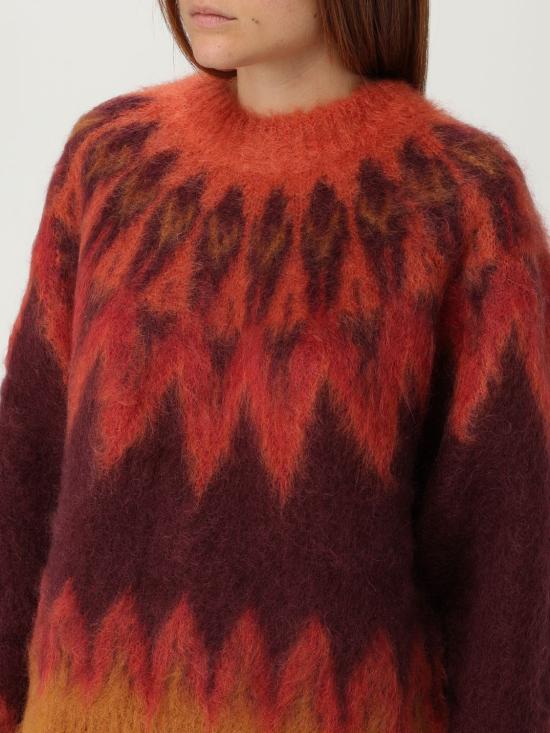 25FW 이자벨마랑에뚜왈 터틀넥 PU0738FAC3L06E 80BY Burgundy - ISABEL MARANT ETOILE