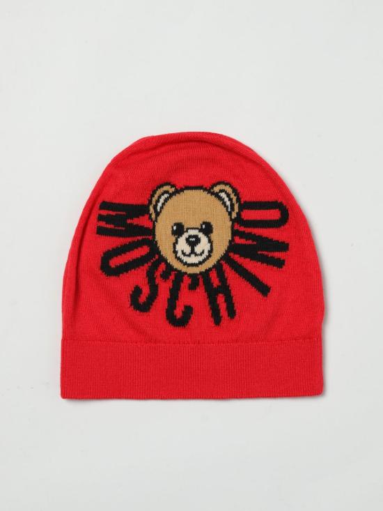 25FW [키즈] 모스키노 모자 HUX020LHE43 50109 Red