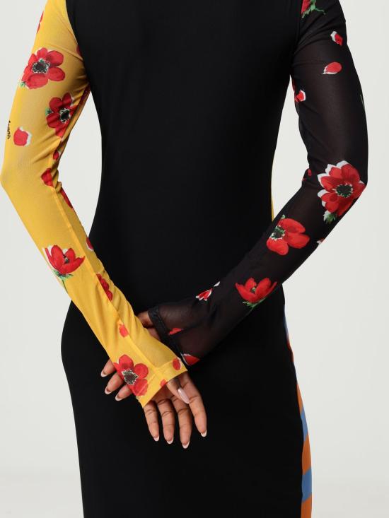 25FW 모스키노 롱 원피스 04658238 1888 Multicolor - MOSCHINO