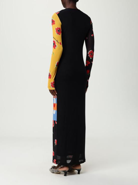 25FW 모스키노 롱 원피스 04658238 1888 Multicolor - MOSCHINO