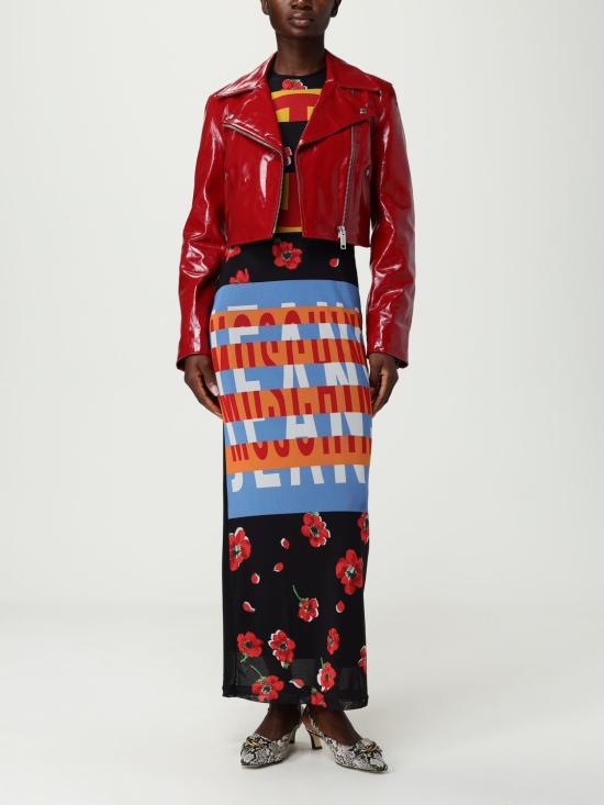 25FW 모스키노 롱 원피스 04658238 1888 Multicolor - MOSCHINO