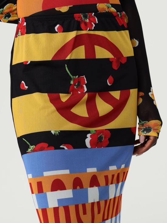 25FW 모스키노 스커트 01338238 1888 Multicolor - MOSCHINO