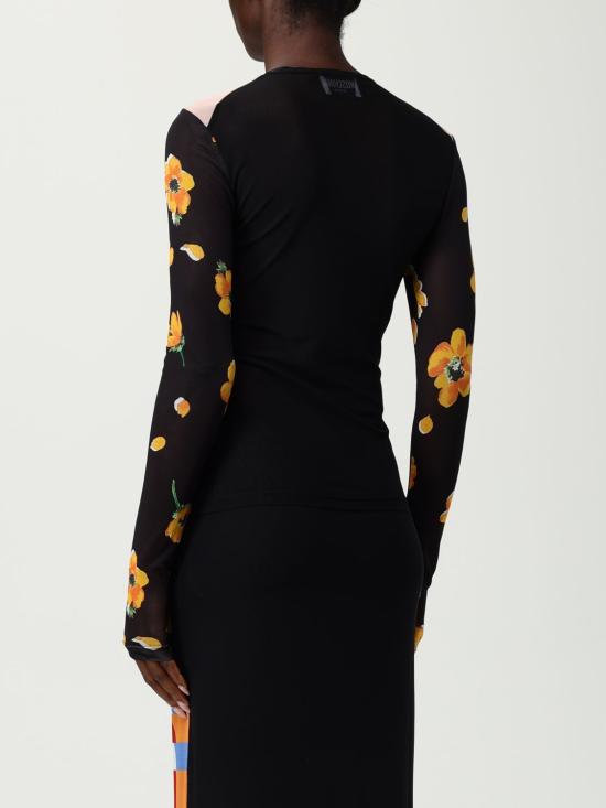 25FW 모스키노 긴팔 티셔츠 12158238 1888 Multicolor - MOSCHINO