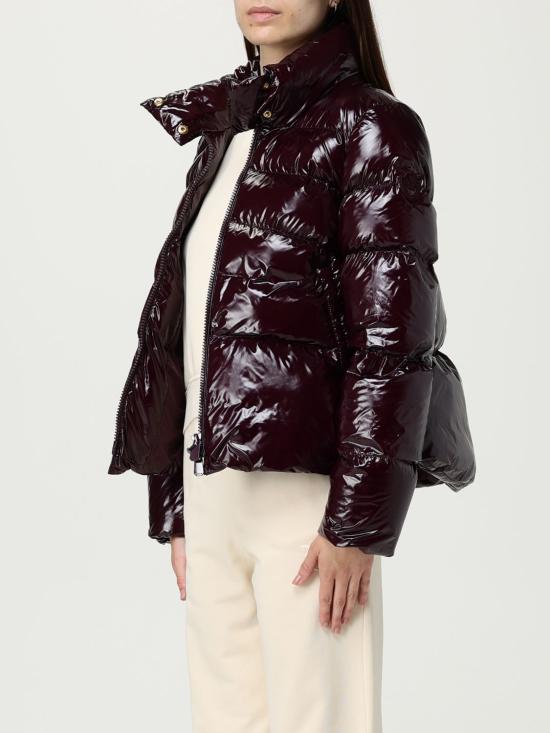 25FW 핑코 숏패딩 101598A2P7 RR7 Burgundy - PINKO