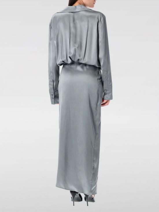25FW 디 아티코 롱 원피스 251WCW00242VVV088AA 084 Grey - THE ATTICO