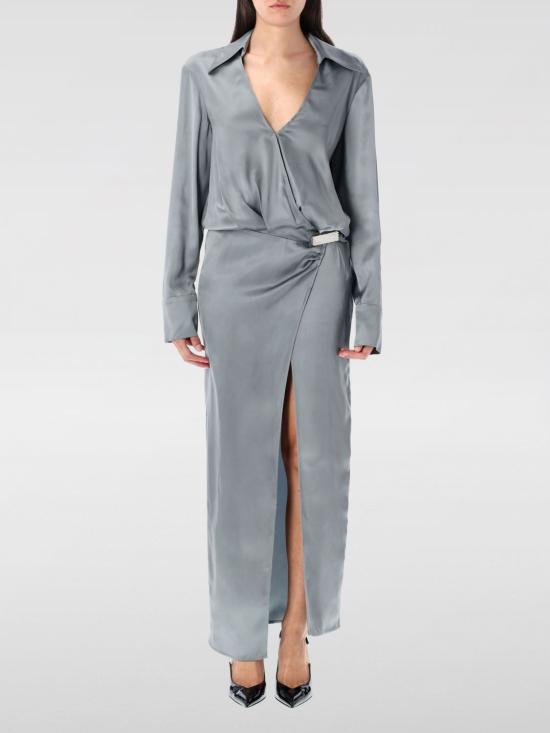 25FW 디 아티코 롱 원피스 251WCW00242VVV088AA 084 Grey
