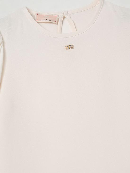 25FW [키즈] 엘리자베타프랜치 셔츠 EGCA044VI011 0067 Milk - ELISABETTA FRANCHI