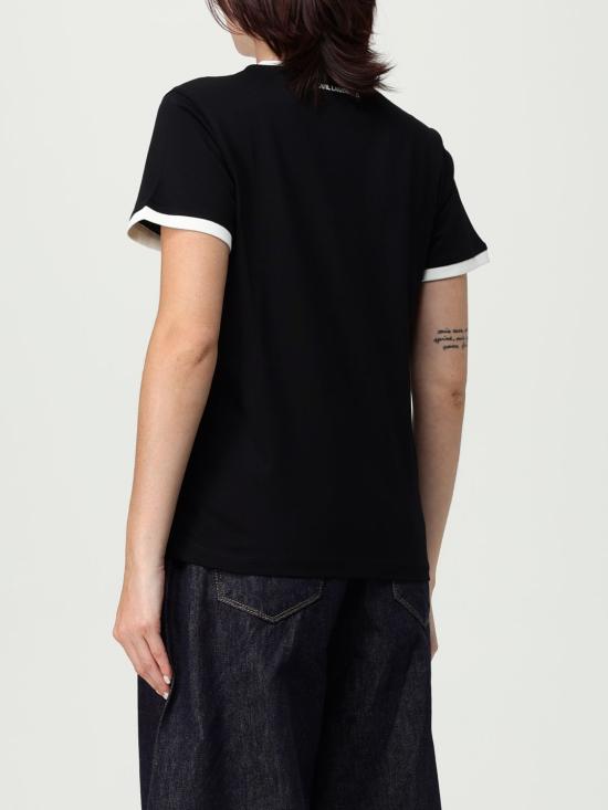 25FW 칼라거펠트 반팔 티셔츠 A3W17078 999 Black - KARL LAGERFELD