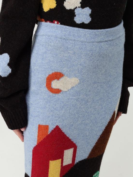 25FW 모스키노 스커트 01835503 2888 Multicolor - MOSCHINO