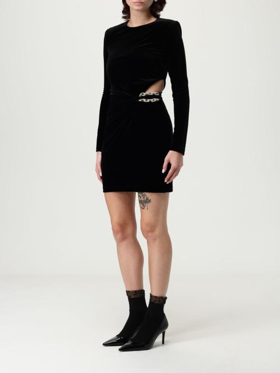 25FW 셀프 포트레이트 숏 원피스 AW25128SB Black - SELF PORTRAIT