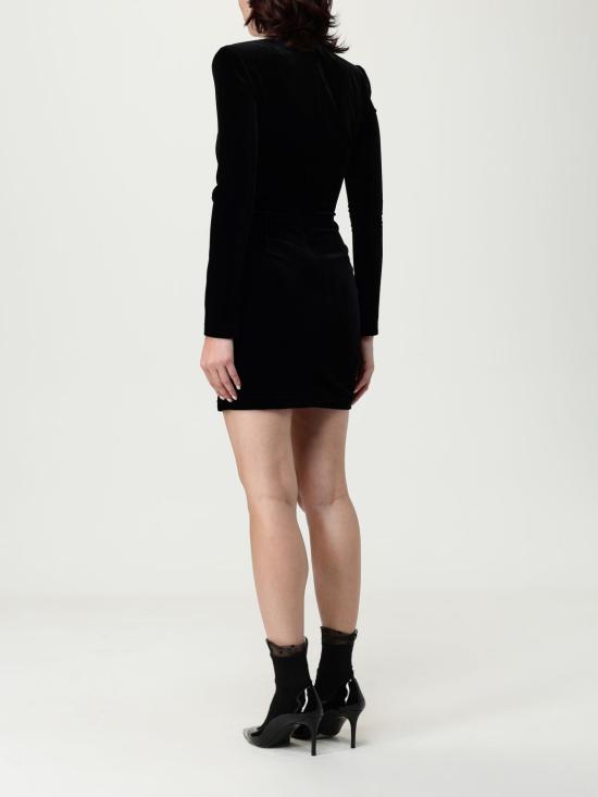 25FW 셀프 포트레이트 숏 원피스 AW25128SB Black - SELF PORTRAIT