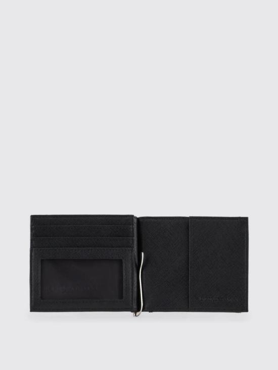 25FW 엠포리오 아르마니 남성지갑 Y4R502Y138E 81072 Black - EMPORIO ARMANI