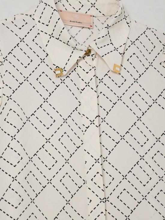 25FW [키즈] 엘리자베타프랜치 셔츠 EFCA267VI040 0077 Milk - ELISABETTA FRANCHI