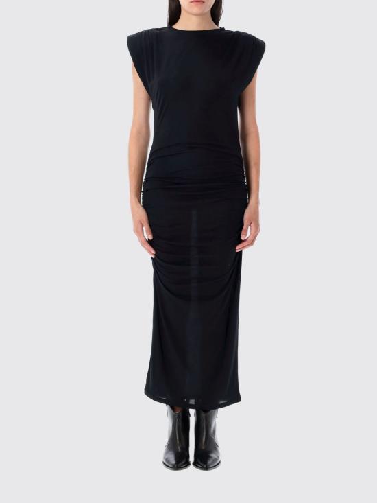 25FW 이자벨마랑에뚜왈 롱 원피스 RO0802FAC3K01E 01BK Black