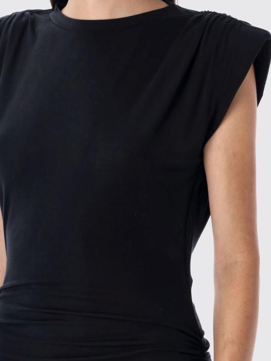 25FW 이자벨마랑에뚜왈 롱 원피스 RO0802FAC3K01E 01BK Black - ISABEL MARANT ETOILE