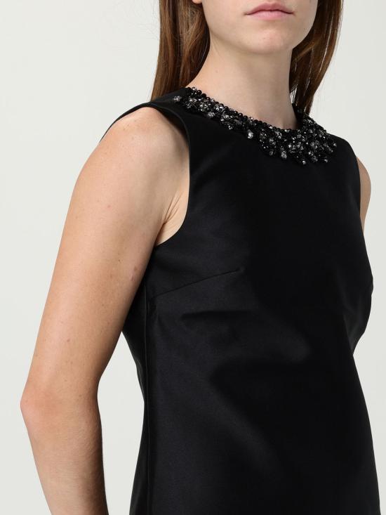 25FW 셀프 포트레이트 숏 원피스 AW25061SB Black - SELF PORTRAIT