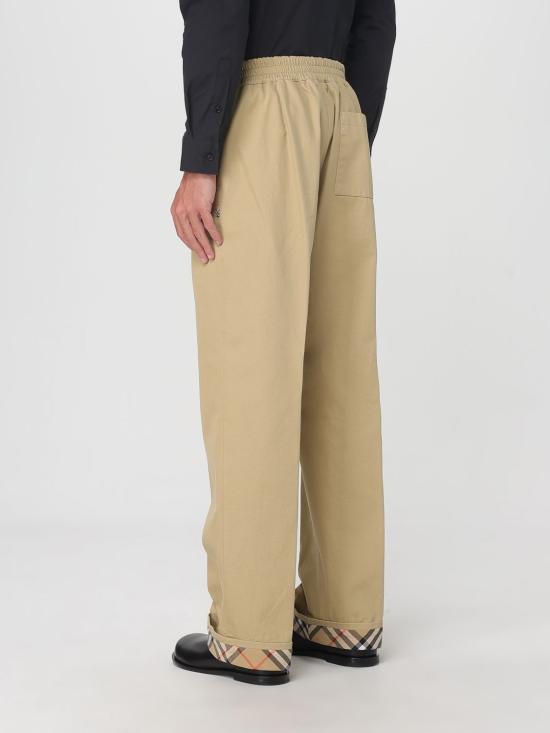 25FW 버버리 개버딘 팬츠  8111203 Beige - BURBERRY