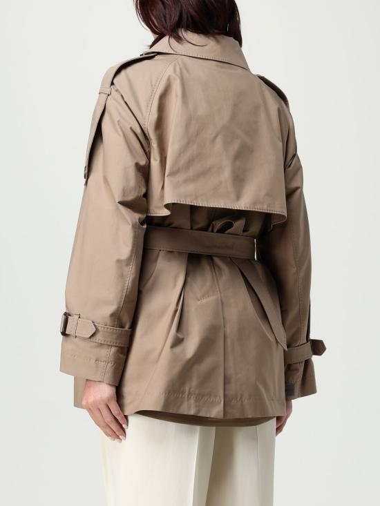 25FW 막스마라 더 큐브 카롤라인 숏 트렌치 코트 2529026044600 001 Camel - MAXMARA THE CUBE