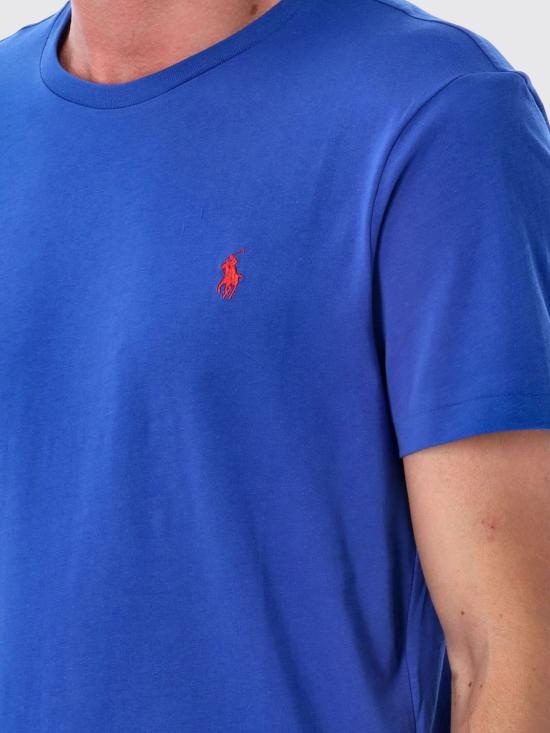 25FW 폴로 랄프로렌 반팔 티셔츠 710671438 443 Blue 1 - POLO RALPH LAUREN