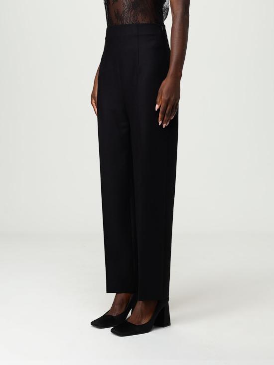 25FW 알베르타 페레티 스트레이트 팬츠 03016641 0555 Black - ALBERTA FERRETTI