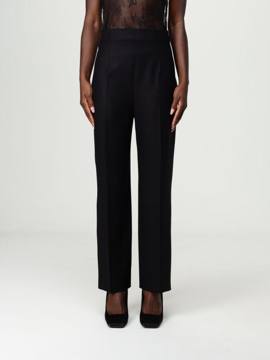 25FW 알베르타 페레티 스트레이트 팬츠 03016641 0555 Black